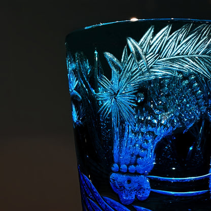 Edo Kiriko Handcrafted Tanma Whiskey Glass