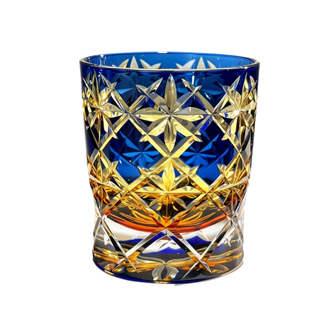 Edo Kiriko "Stardust" Whiskey Glass